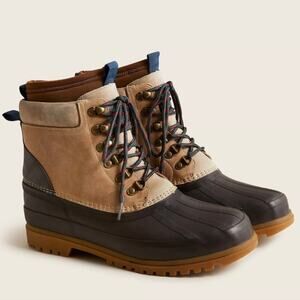 J. Crew Men's Nordic High Insulated Boots In Tan Size 12 New